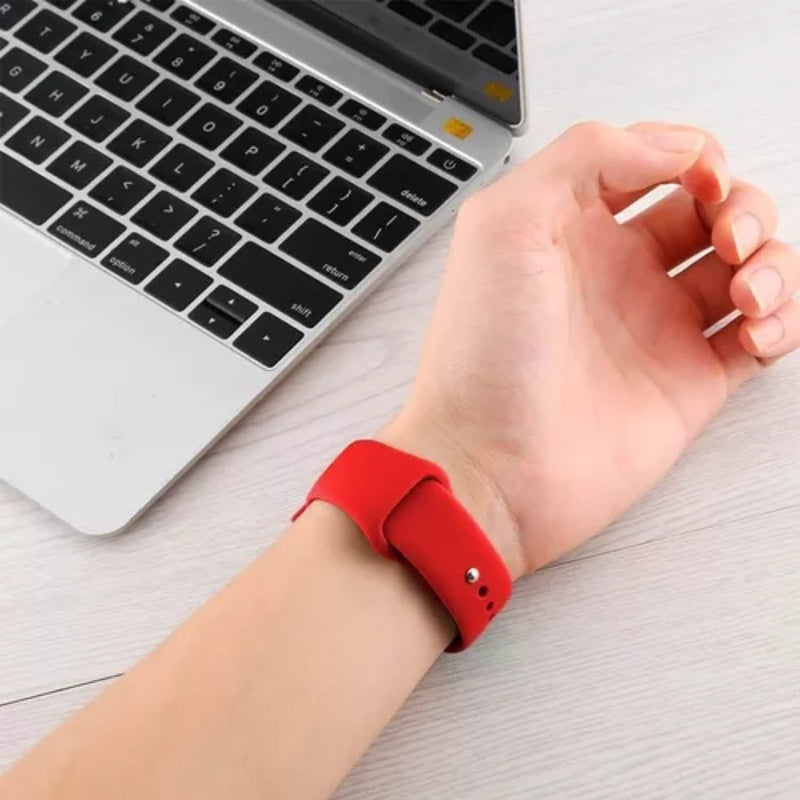 Correa Apple Watch Silicona Rojo M/L 38x40x41 MM