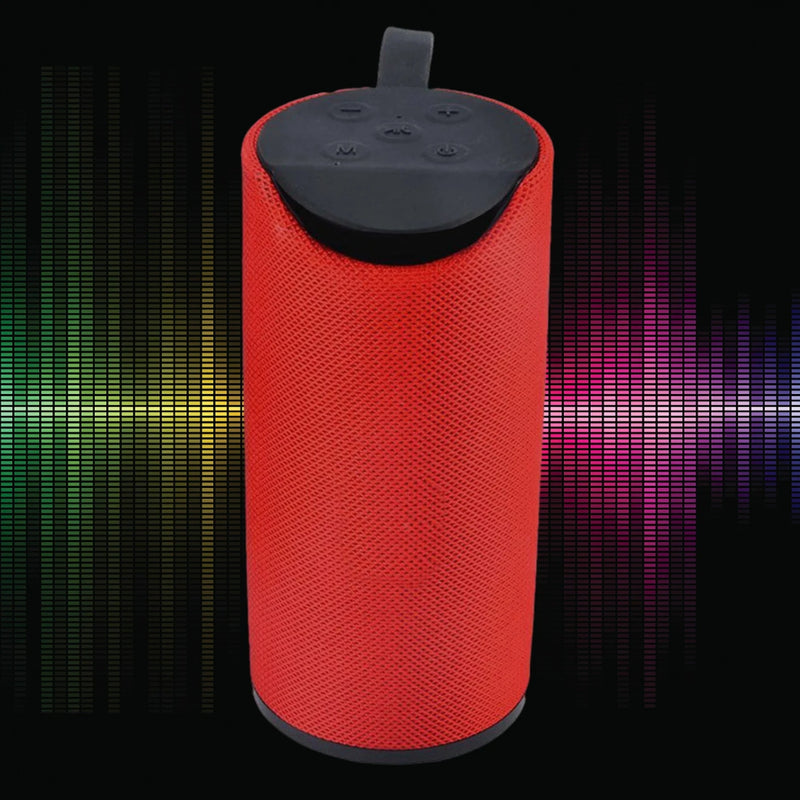 Parlante Altavoz Bluetooth Rojo USB