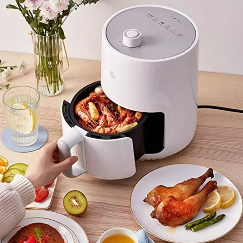 Freidora Aire 6.5 LT Air Fryer 1500 Watt Blanco