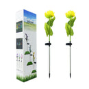 Flor Solar LED Maravilla 80 CM Luz Cálida