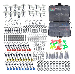 Kit 177 Accesorios Pesca Caja Aparejos