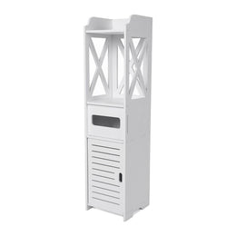 Estante Baño Organizador Multiuso 80x20x18 CM Blanco
