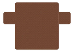 Funda Cobertor Protector Sofá Sillón 2 Cuerpos Café