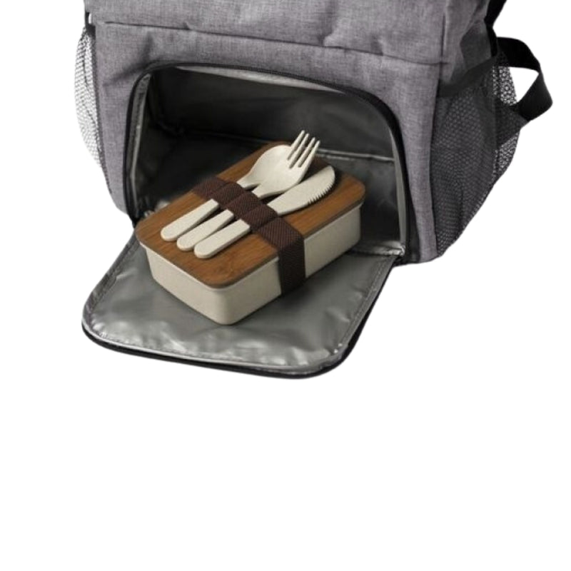 Bolso Mochila Multiuso Bolsillo Cooler Howar 62x30x13 CM Gris