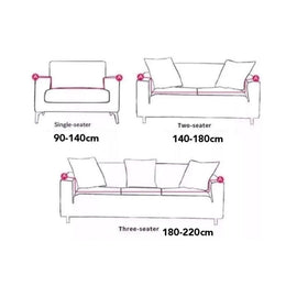 Funda Protectora Sillón Sofá Tela Elasticada 1 Cuerpo 140 CM Turquesa