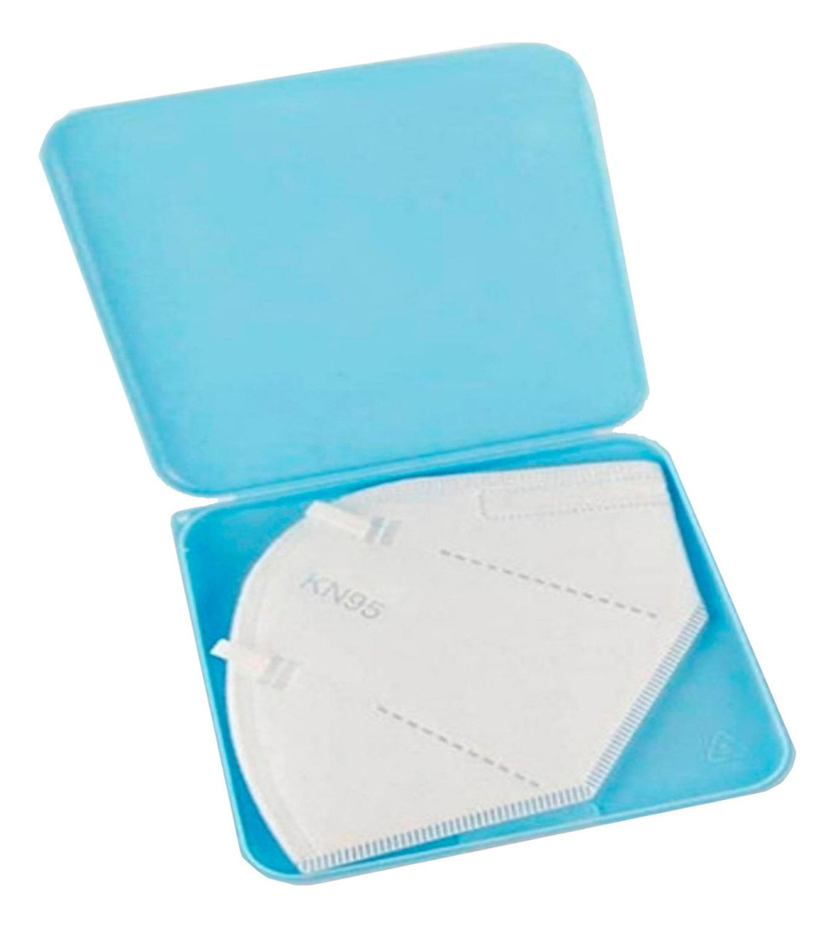 Estuche Porta Mascarilla KN-95 Celeste