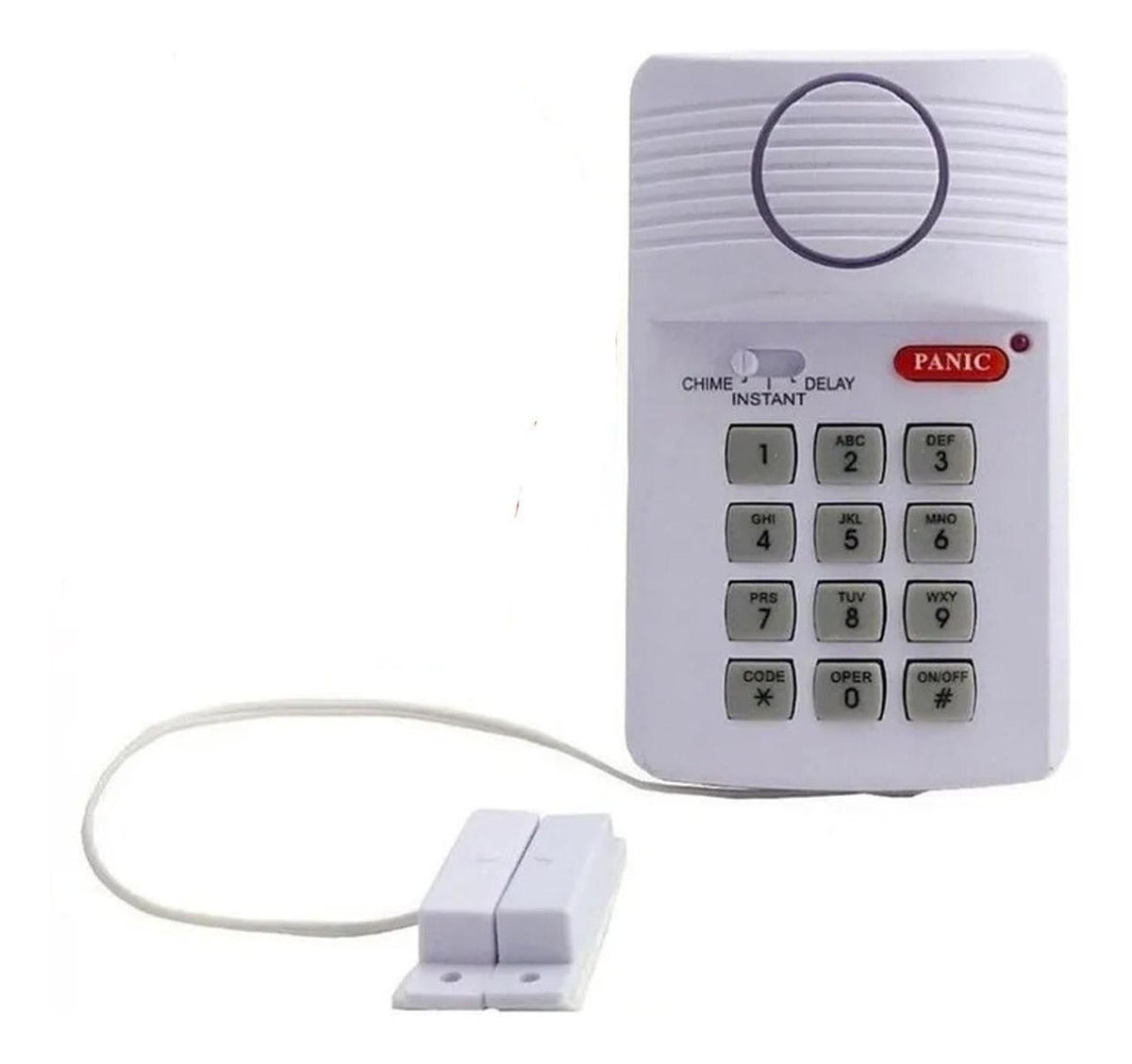 Alarma Hogar Sensor Magnético Blanca