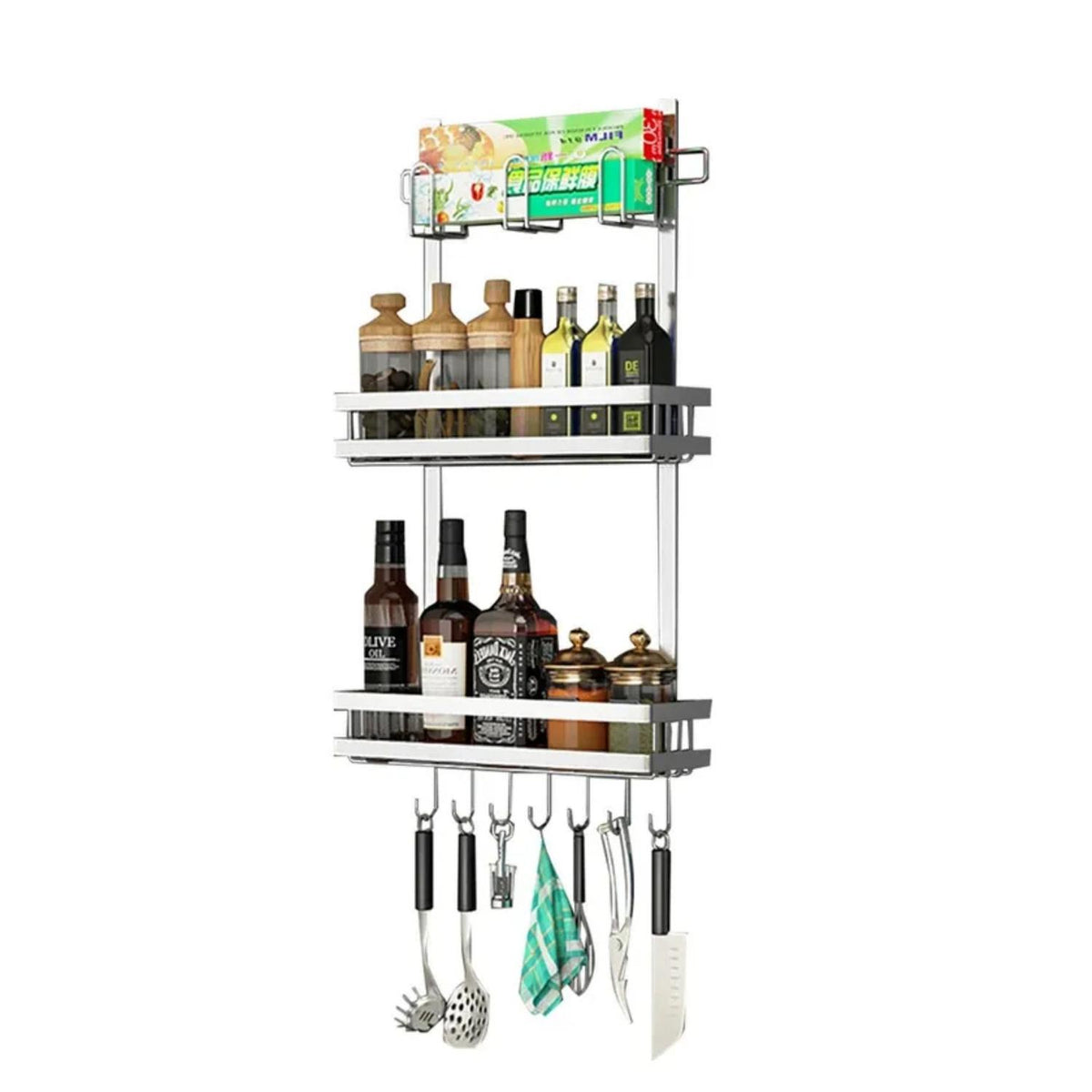 Organizador Estante Lateral Cocina Refrigerador