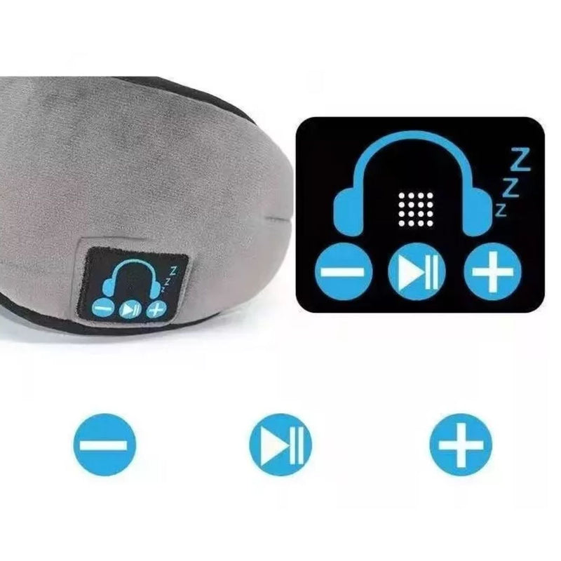 Antifaces Auriculares Inalámbricos Bluetooth Dormir