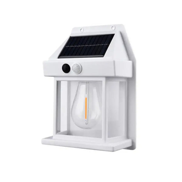 Farol Foco Solar Pared Sensor Movimiento 3.2 V Luz Cálida Blanco