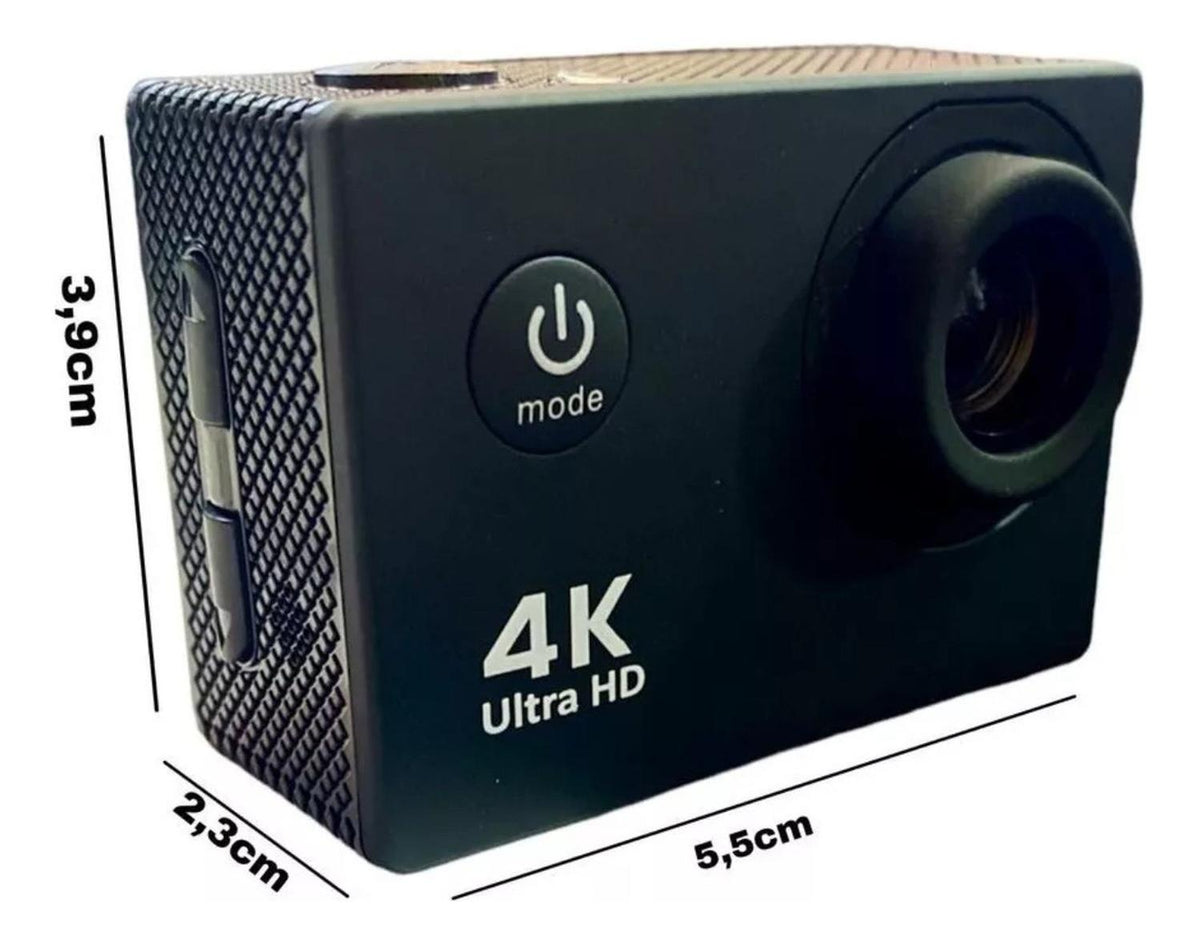 Cámara Deportiva Extreme Sumergible 4K Full HD Videos