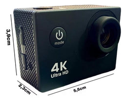Cámara Deportiva Extreme Sumergible 4K Full HD Videos