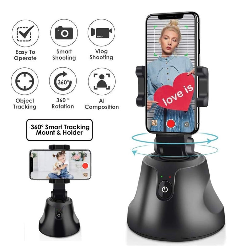 Soporte Celular Smartphone 360° Seguimiento Automático