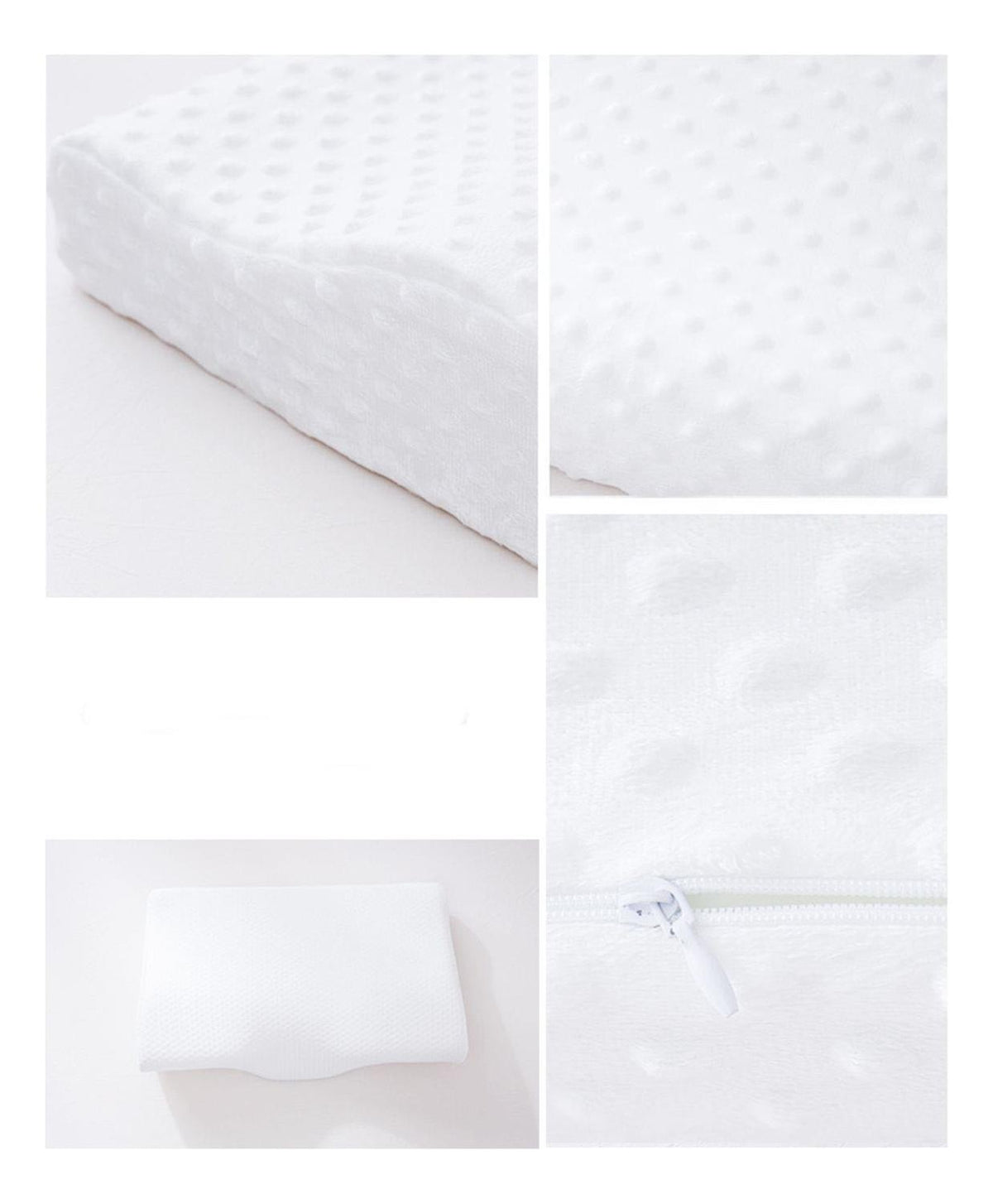 Pack 2 Almohadas Terapéutica Viscoelástica Memory Foam 50 CM x 30 CM x 10 CM