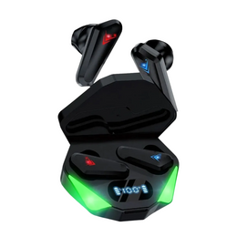 Audifonos Inalámbricos Bluetooth Pantalla LED Negro