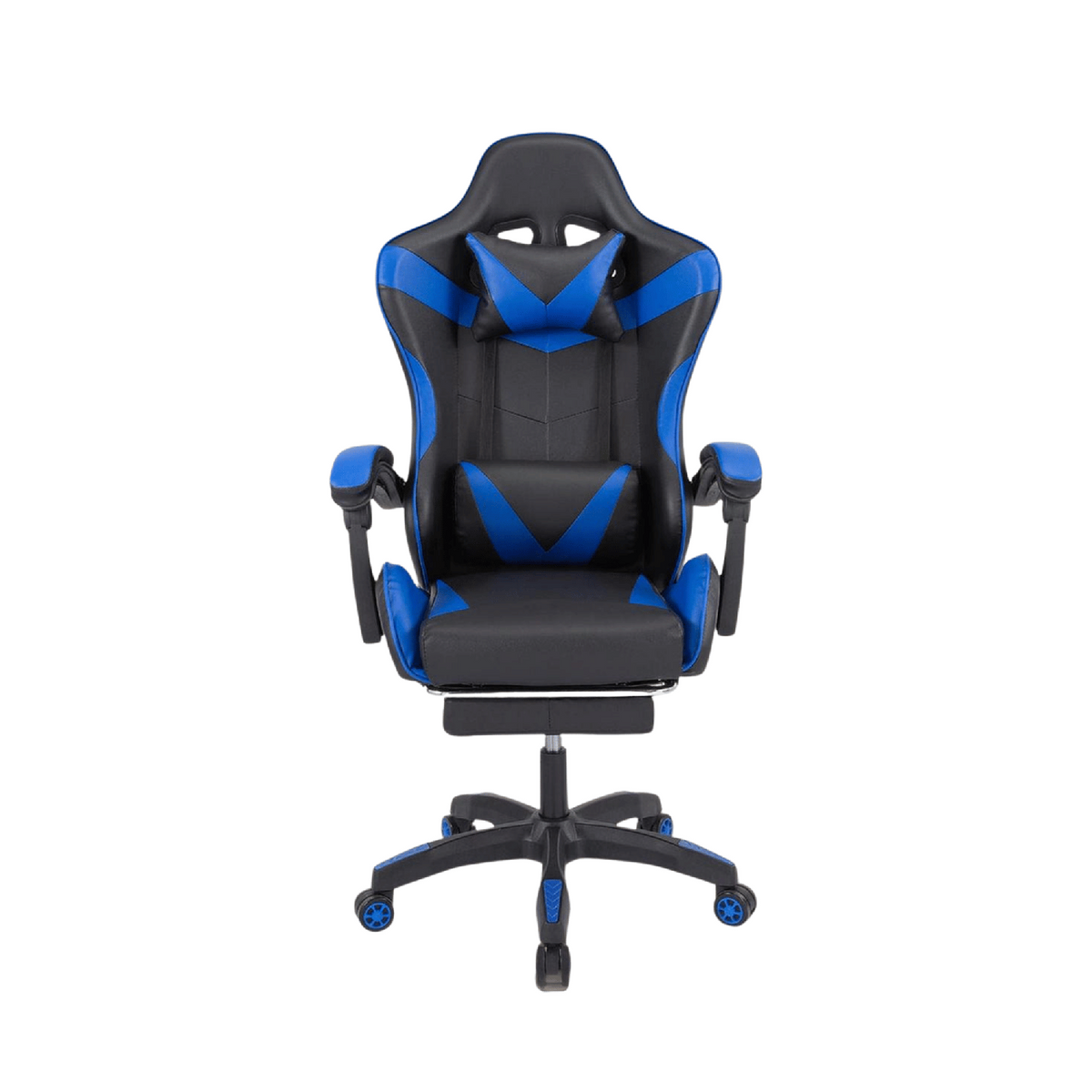 Silla Gamer Oficina Ajustable Reclinable Azul