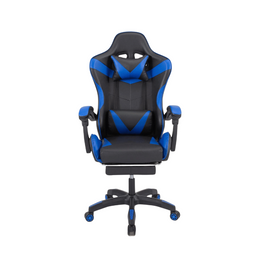 Silla Gamer Oficina Ajustable Reclinable Azul