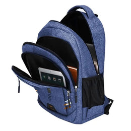 Mochila Bolso Computadora Viaje Impermeable 20 LT Azul