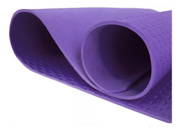Mat Alfombrilla Yoga Pilates Ejercicio 8 MM Morado