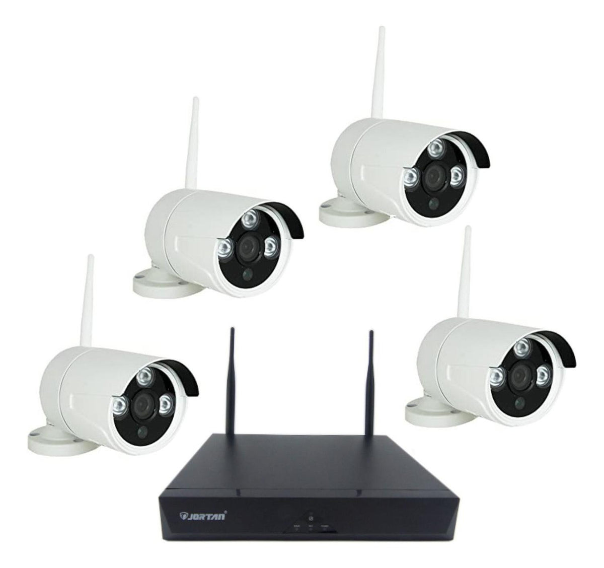 Kit 4 Cámaras + DVR Full HD WIFI VGA HDmi