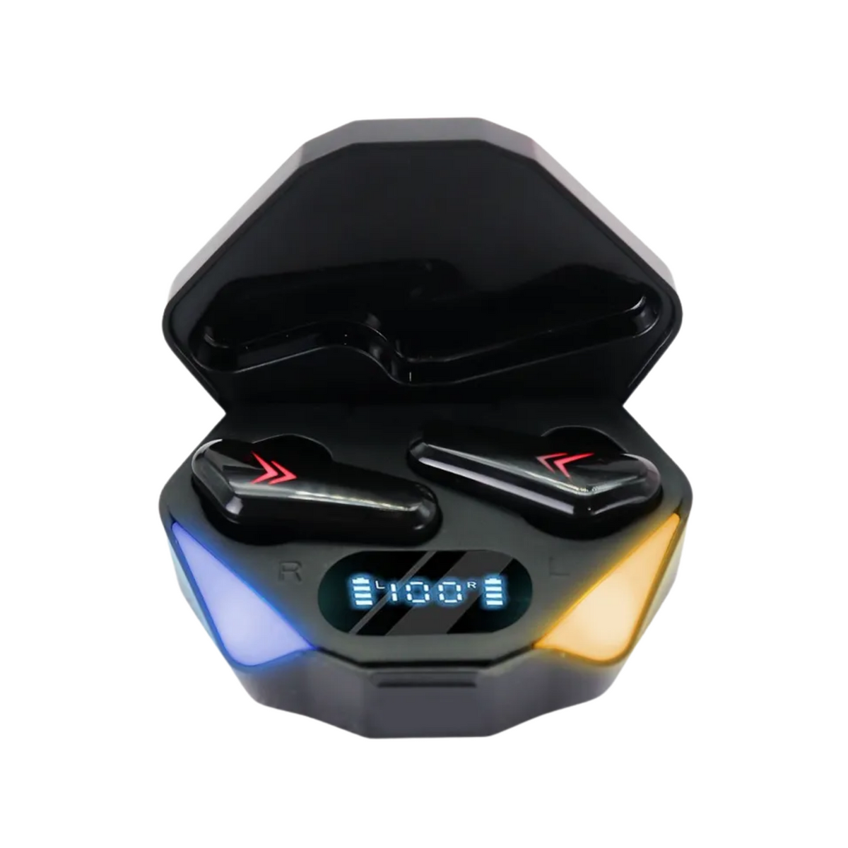 Audifonos Inalámbricos Bluetooth Pantalla LED Negro