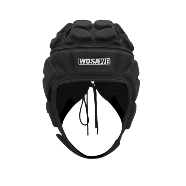 Casco Protector Rugby Arquero M Negro