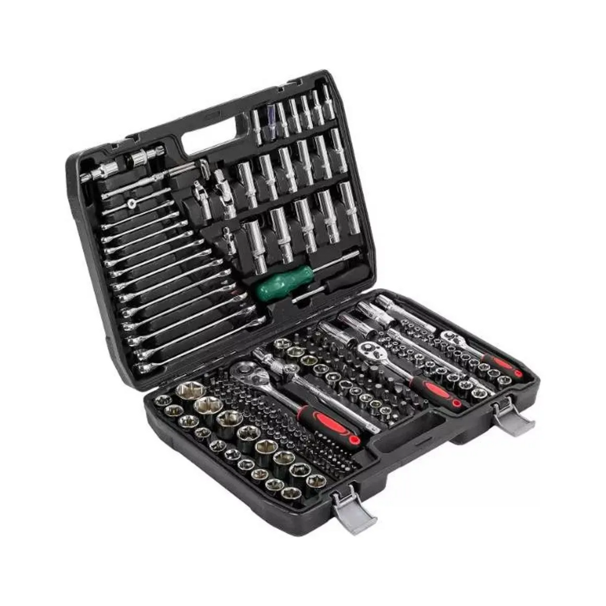 Kit 216 Piezas Herramientas Dados 7 llaves hexagonales