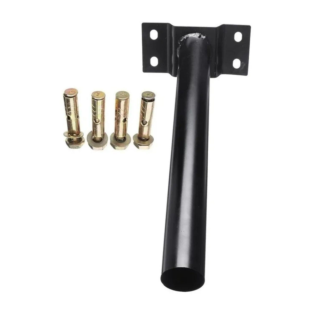 Soporte Poste Alumbrado Solar 50 CM + Pernos