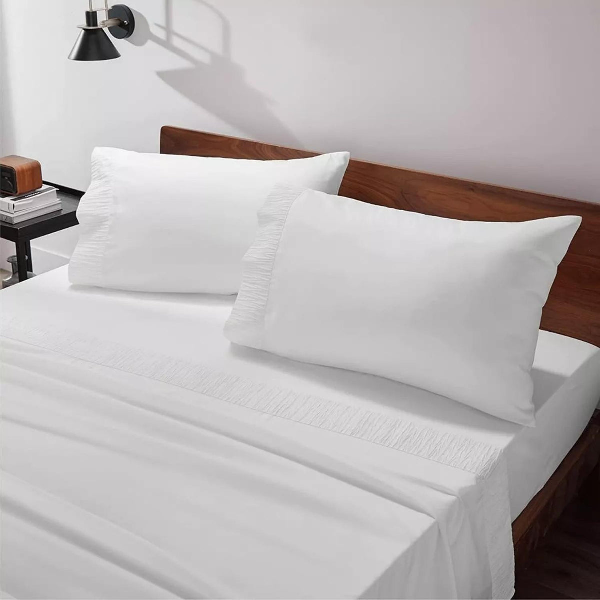 Kit Juego Sábanas Hotel 1,5 PL Blanco