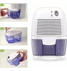 Deshumidificador Aire Eléctrico 500 ML Elimina Humedad