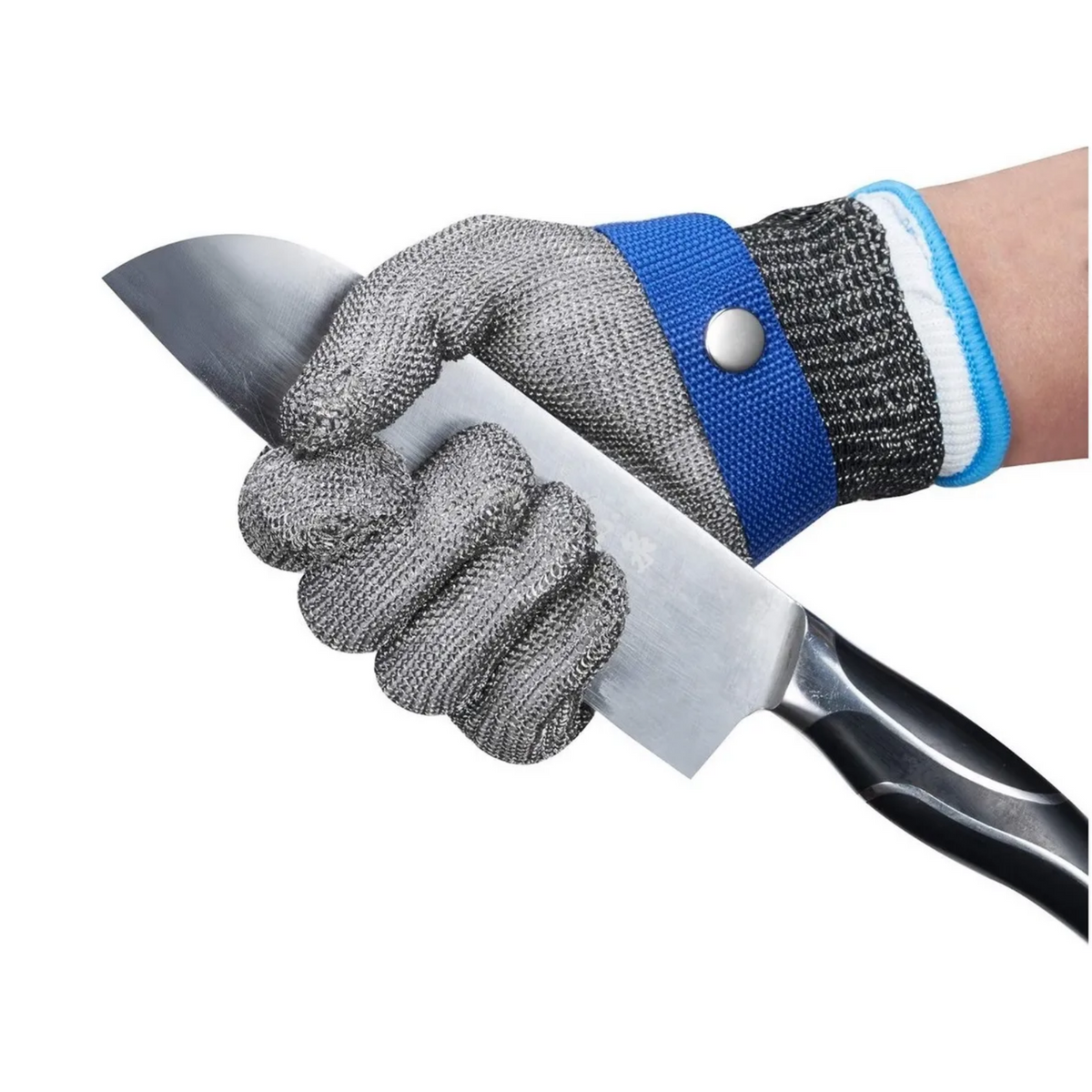 Guante Anti Corte Carnicero Resistente Ambidiestro Acero Inoxidable