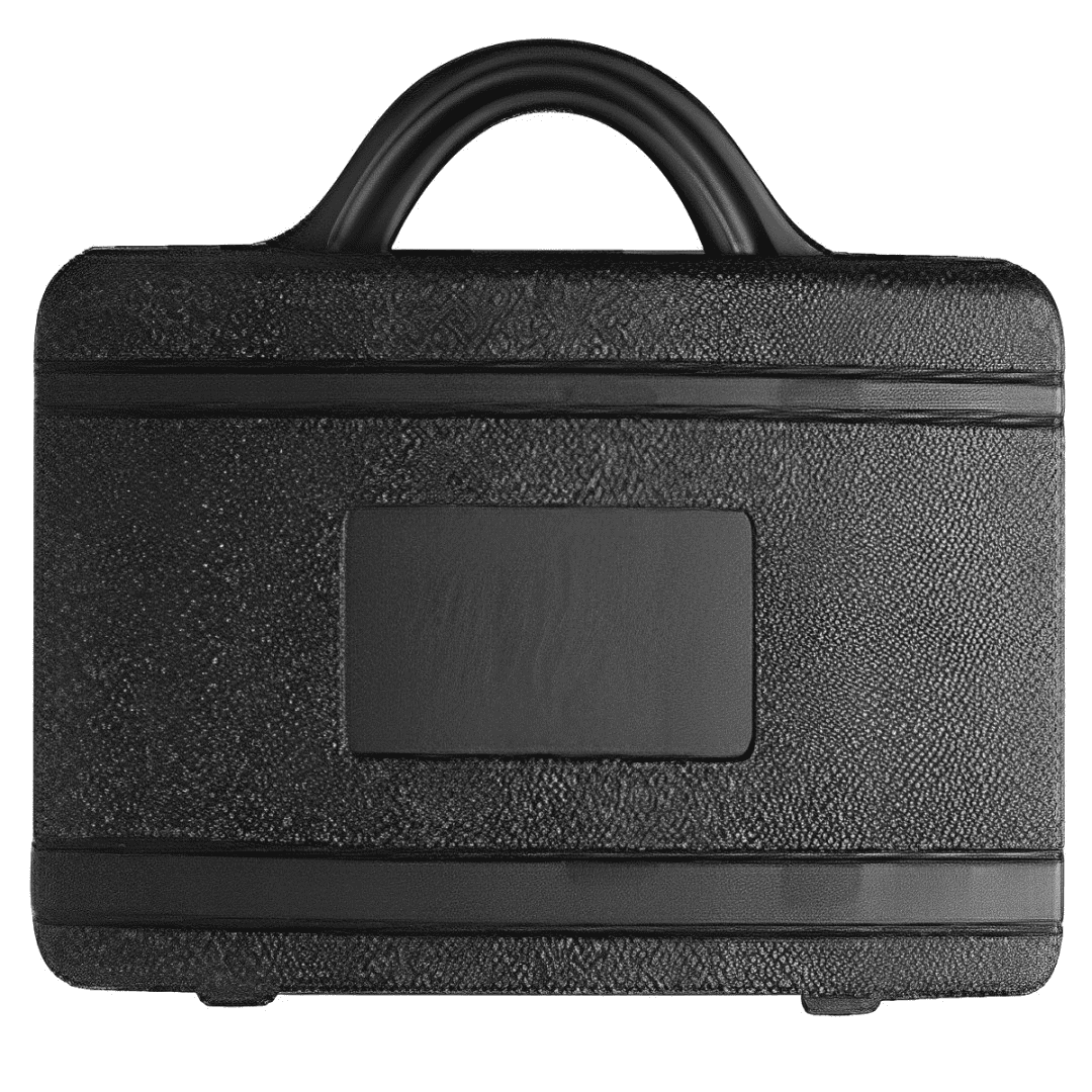 Set Maletín Asado Parrilla Negro 7 Herramientas