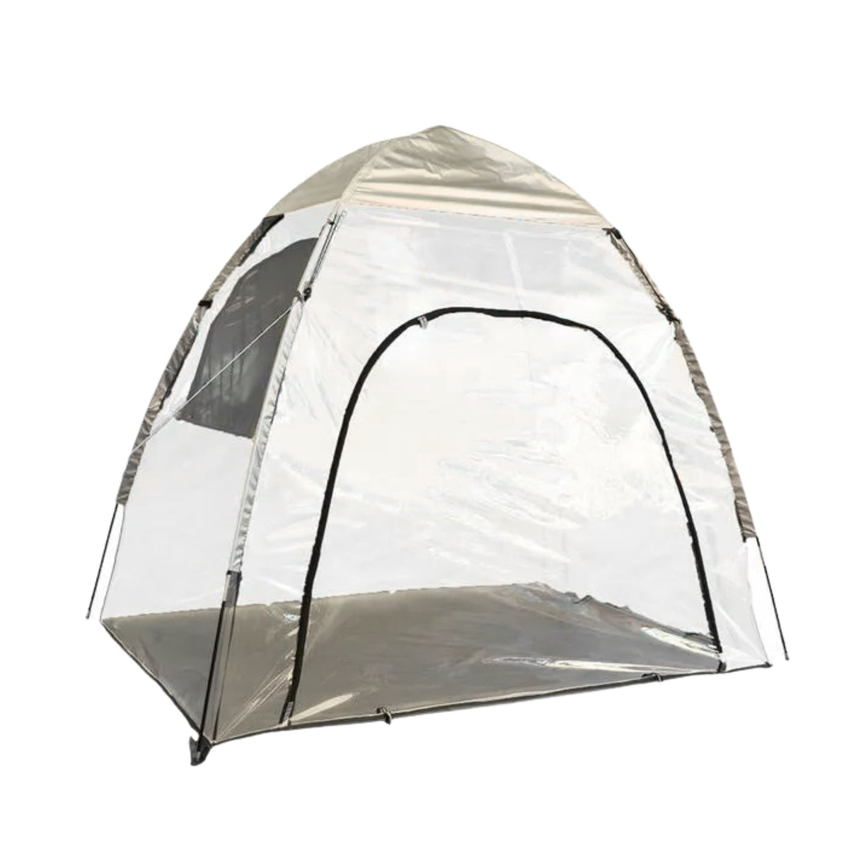 Carpa 3 Personas Iglú Toldo 1,8x2,1x3,3 MTS Transparente