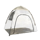 Carpa 3 Personas Iglú Toldo 1,8x2,1x3,3 MTS Transparente