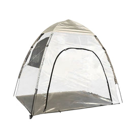 Carpa 3 Personas Iglú Toldo 1,8x2,1x3,3 MTS Transparente