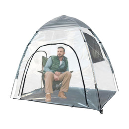 Carpa 3 Personas Iglú Toldo 1,8x2,1x3,3 MTS Transparente