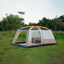 Carpa 10 Personas Familiar Canadiense Toldo Ventana 200x3,05x4,2 MTS Beige