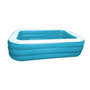 Piscina Inflable Infantil Azul 210x150x60 CM