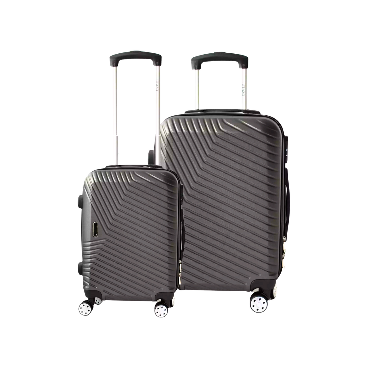 Set 3 Maletas Equipaje Cabina Ruedas - Gris