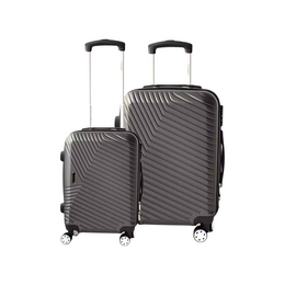 Set 3 Maletas Equipaje Cabina Ruedas - Gris