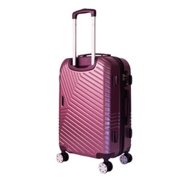 Set 3 Maletas Equipaje Cabina Ruedas - Rosa