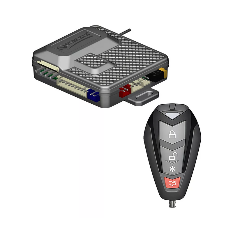 Alarma 2 Controles Seguridad Automóvil Camioneta Nemesis Gold