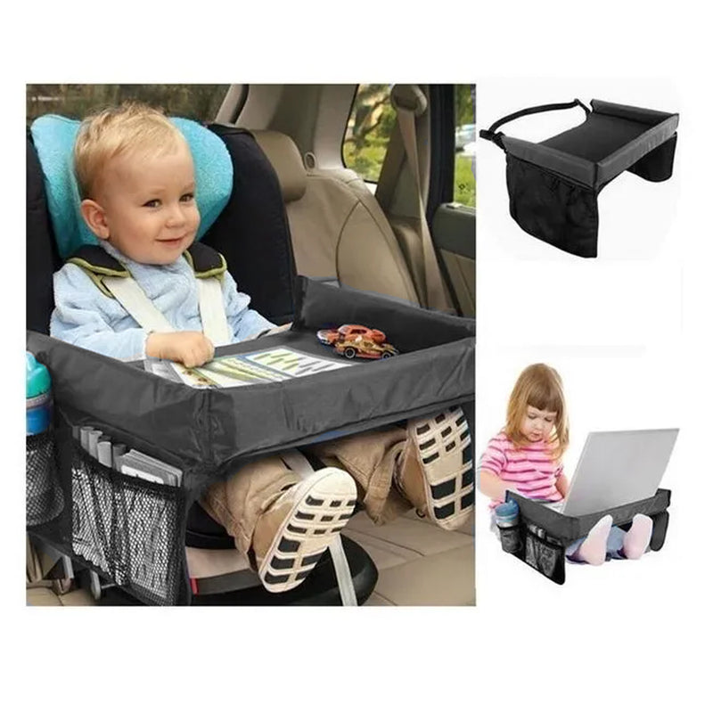 Mesa Viaje Infantil Automóvil Negro