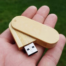 Pendrive Plegable Madera Llavero 16 GB