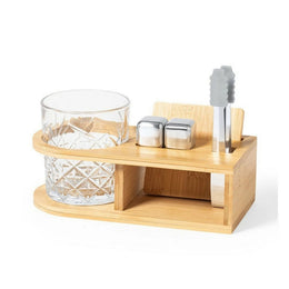 Set Whisky Accesorios Deluxe Bambú Vaso Devon 350 ML