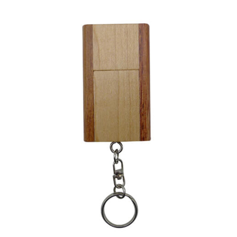 Pendrive Plegable Madera Llavero 16 GB