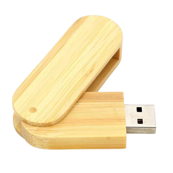 Pendrive Giratorio Bambú 16 GB