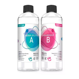 Resina Epóxina Cristal Accesorios 1000 ML