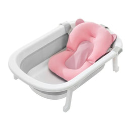 Hamaca Para Bañera Tina Bebé Plegable Antideslizante 45x33x8 CM Blanco