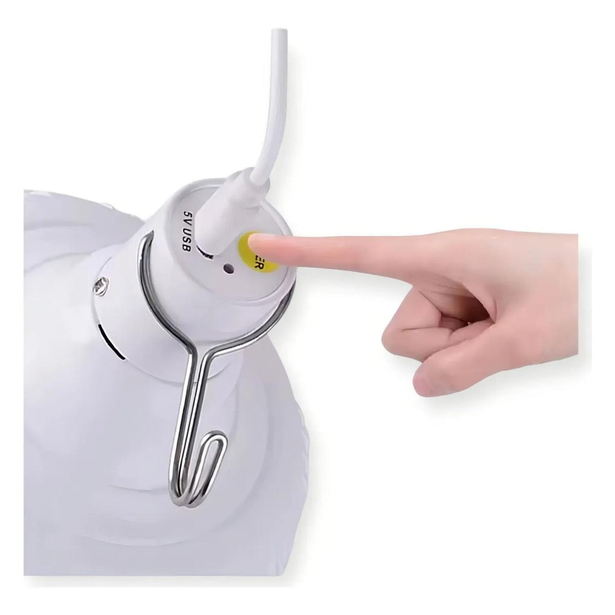 Lámpara Foco Recargable LED Portátil Emergencia 80 W – imagen 2 de 3
